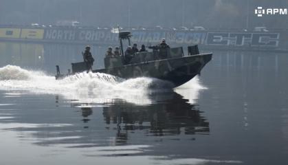 ​Ukrainian River Flotilla Strengthens Air Defense Against the Shahed Drones (Video)