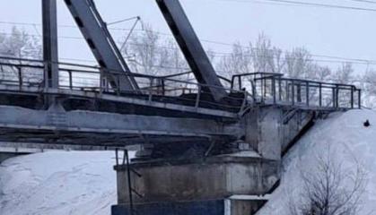 ​Rail Bridge Leading to Manufacturers of Explosives Was Blown Up 1,000 km Away From the Frontline — Defense Intelligence