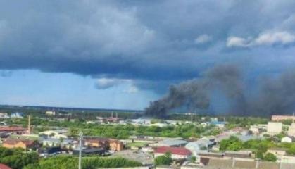 ​Ukrainian Bober, Baklan, and Obriy Drones Strike russian Fuel and Missile Storage Site in Bryansk