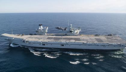 UK Cautious of Possible Houthi Missile, Drone Attacks on its Massive Aircraft Carrier