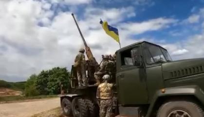 Kharkiv Civil Defense Got 57mm AZP S-60 Anti-Aircraft Gun to Withstand Enemy UAVs and Armored Vehicles