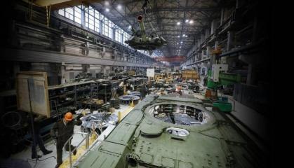 Russian Tank Manufacturer "Uralvagonzavod" Stopped Work due to Lack of Components