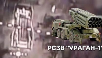 ​Ukraine Destroys russian Uragan-1 MLRS During Deployment (Video)