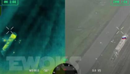 ​Ukrainian Forces Strike russian Locomotive on the Front Line for the First Time (Video)