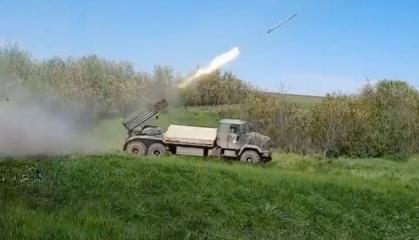 Rare Footage of Ukraine’s Bastion-2 MLRS (Video)