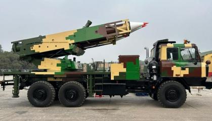India Shows Its First Locally Built PULS-Based MLRS, Named Suryastra — with Extra Visual Intimidation