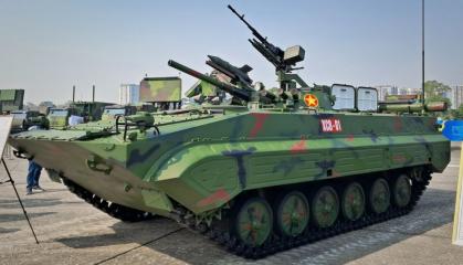 Vietnam Reverse-Engineered Soviet BMP-1 Infantry Vehicle and 2S1 Artillery Gun