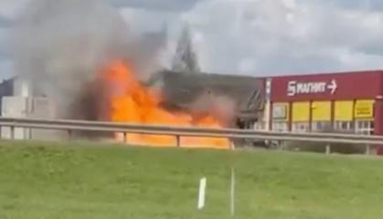 ​Ukraine's Achilles Brigade Turns russian Ural Truck Into Fireball in Belgorod Region (Video)
