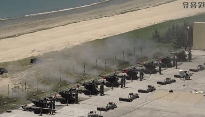South Korea Lines Up Eight Vulcan Cannons to Shoot 50 Static FPV Drones, Still Fails to Kill All of Them, Leaves 6 for Soldiers With Shotguns 