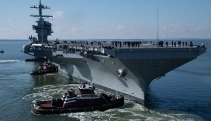 $13B USS John F. Kennedy Hits Sea Trials, Gets Features First Ford-Class Carrier Still Lacks 