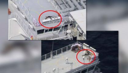 ​Heavy Machine Guns Found on russian Shadow Fleet Vessel