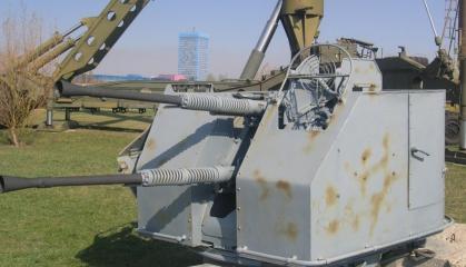 Russians Installed Ship's Anti-Aircraft Gun On the MT-LB Armored Vehicle