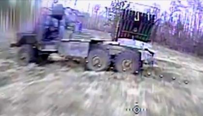 ​Ukrainian Drones Wipe Out Half of russian Grad Battery on the Lyman Axis (Video)