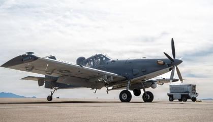 U.S. Keeps Insisting Its $40M "Combat Crop Duster" OA-1K Skyraider II Will Stay Relevant, But Cuts Order From 62 to 53 Aircraft as Drone Alternatives Grow 