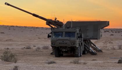 Elbit Touts 100% American SIGMA With Local Supply Chains, 10x10 Chassis Holds 40 Rounds for M109 Replacement  