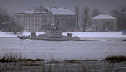 ​Gyurza-Сlass Armored Gunboat Spotted in Kyiv, Completes the Tests For a Special Mission in Mind