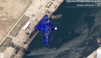 North Korea Sets Deadline to Restore Choe Hyon–Class Destroyer Damaged in Accident