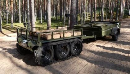 ​Ufa Tram and Trolleybus Plant Produced New UGV Drone For russian Army