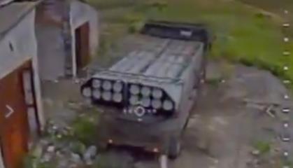 ​North Korean Launcher Goes Up in Flames After Ukrainian Hit