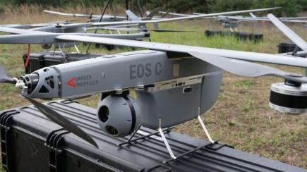 ​The Defense Intelligence of Ukraine Receives Boost, 7 EOS Drones Delivered (Photos)
