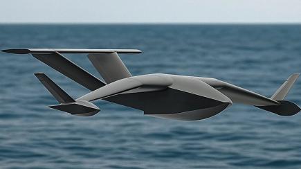 Turkey Unveils Unique Kamikaze Drone-Ground Effect Vehicle That Flies Inches Above the Sea to Hunt Ships