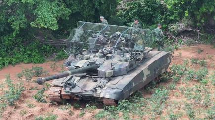 Ukraine's Now-Legendary Anti-Drone "Hood" Has Reached Thailand's Oplot-T Tanks, But With One Small Drawback