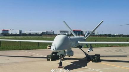 China Shows How Its MQ-9 Reaper Analog Would Hunt Taiwan's Naval Drones, KVD002 Strike UAV Sinks Unmanned Boat With Missile in CCTV Footage 