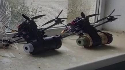 ​Ukrainian Scouts Use Handmade Kamikaze Drones on the Frontline