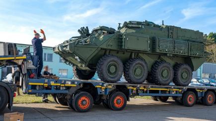 Canadian LAV 6.0 ACSV Armored Vehicles Sent to Ukraine