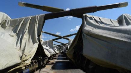 If russia Is Putting "Surplus" T-90M Tanks, BMP-3s, Giatsint-K Howitzers Into Storage, What Does It Mean?