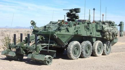 ​What Are the Stryker Armored Vehicles With Mine Rollers Ukraine Gets From the US