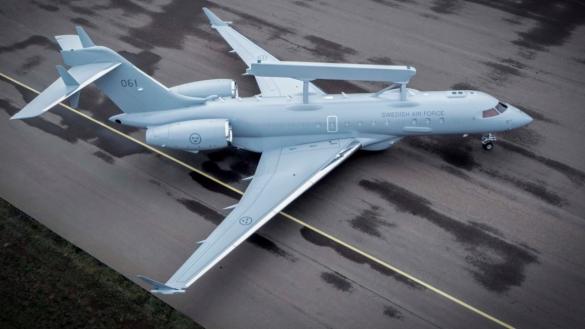 Saab Unveils First GlobalEye AEW&C for Sweden, Replacing ASC 890s Already Fighting in Ukraine’s Air Force