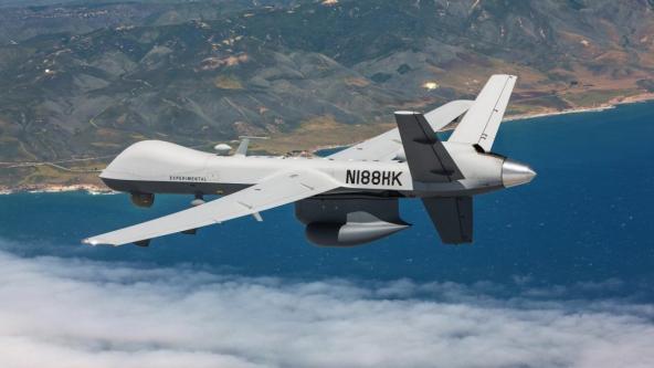 ​The MQ-9 UAV Did Get Close to the russian Base and Could Have Conducted Reconnaissance (video)