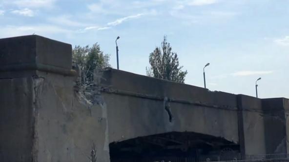 ​Ukrainians Damaged by HIMARS Another Bridge on russian Occupying Forces’ Supply Lines in the South