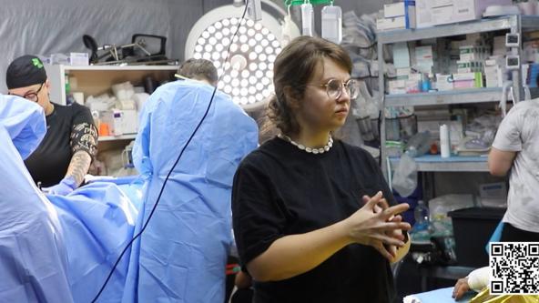 Medical Service Officer of Ukraine's International Legion Vladyslava Says Of Doing Impossible for Lives of One’s Own