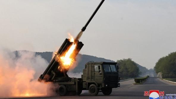 DPRK Sent a 240mm MLRSs to russia In Addition to Earlier Sent Koksan Self-propelled Guns