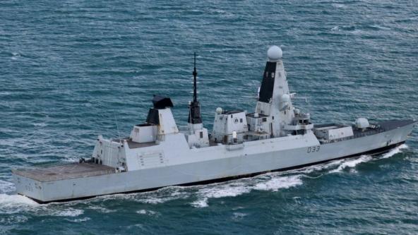 HMS Dauntless Spotted With Interceptor Drone Launchers Alongside Ukrainian Minesweepers, Royal Navy Declines Comment