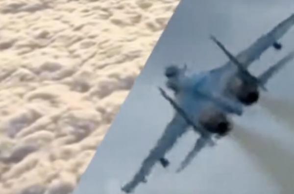​Ukrainian Su-27 Fighters Destroy russian Drone Command Post (Video)