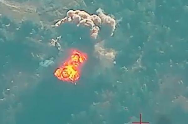 ​russian Grad MLRS Gets Only Two Rockets Off Before Ukrainian FPV Strike (Video)