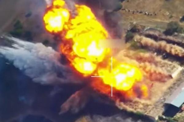 ​Ukrainian Drones Trigger Major Explosion at russian Ammunition and Fuel Depot (Video)