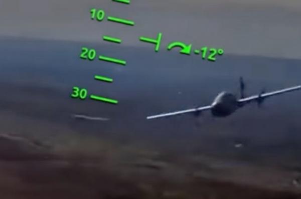 ​Ukrainian Vampire Heavy Bomber Rams russian Fixed-Wing Drone Out of the Sky (Video)