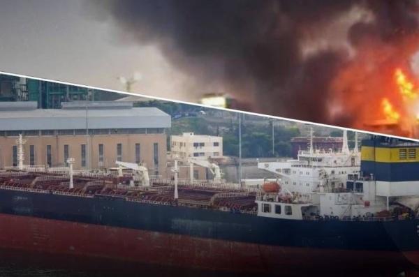 ​Ukraine Strikes Sanctioned russian FINA A Shadow Fleet Tanker in the Black Sea