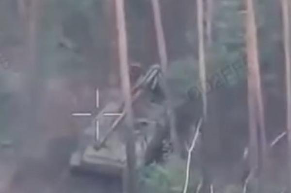 ​Ukrainian Reconnaissance Drone Tracks russian Self-Propelled Gun to Camouflaged Position (Video)