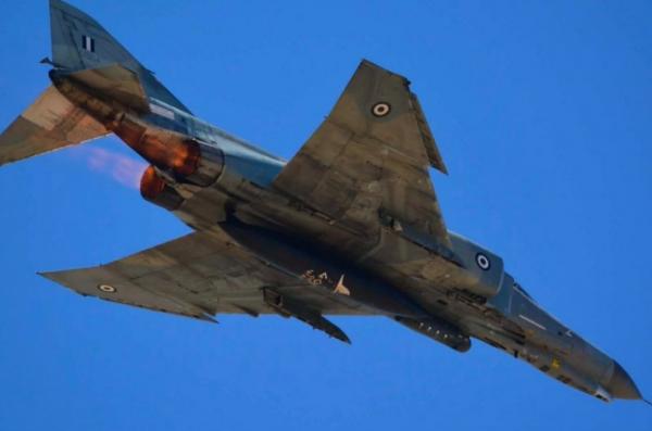 Greek Air Force F-4 Phantom Crashes at Athens Air Show Killing Two Pilots, 52-Year-Old Jet Still Serves Because F-35 Deliveries Won't Arrive Until 2028 