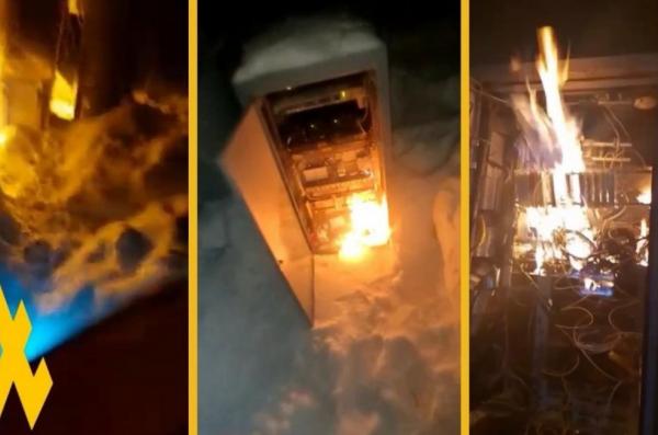 Atesh Partisans Burn russian EW Towers, Clearing Way for Ukrainian Drone Strike on A-50 Aircraft at Air Repair Plant