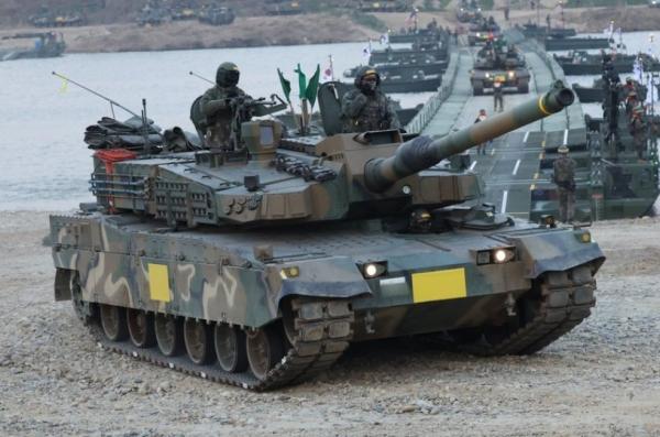 South Korea Copies Ukrainian Hood Drone Protection for K2 Tanks, But Full APS, Combat Module and EW Upgrade Won't Arrive Until 2033 at Earliest 