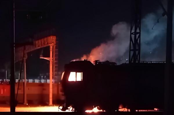 Ukrainian Partisans Report Sabotage of russian Military Locomotive Supplying Sumy Front