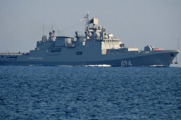​russian Admiral Grigorovich Frigate Fires at British Yacht in English Channel 