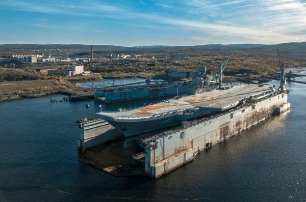 ​After Eight Years Underwater russia Lifts PD-50 Dry Dock Sunken in Admiral Kuznetsov Accident