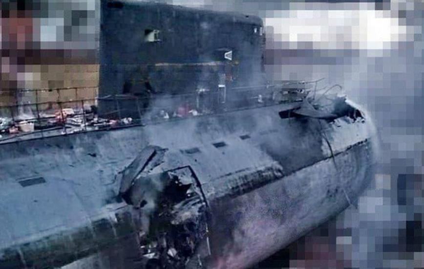 Photos That Appeared on Network Show That the Rostov-na-Donu Submarine Damaged by the Ukrainians is Unlikely to Be Restored